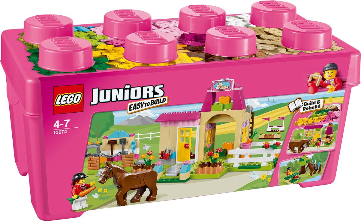 LEGO Juniors Pony Boerderij - Speelgoedbazaar.nl