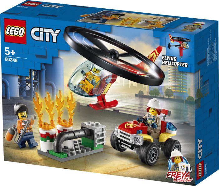 LEGO City 60248 Brandweerhelikopter reddingsoperatie - Speelgoedbazaar.nl